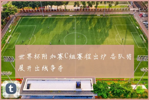 世界杯附加赛C组赛程出炉 各队将展开出线争夺