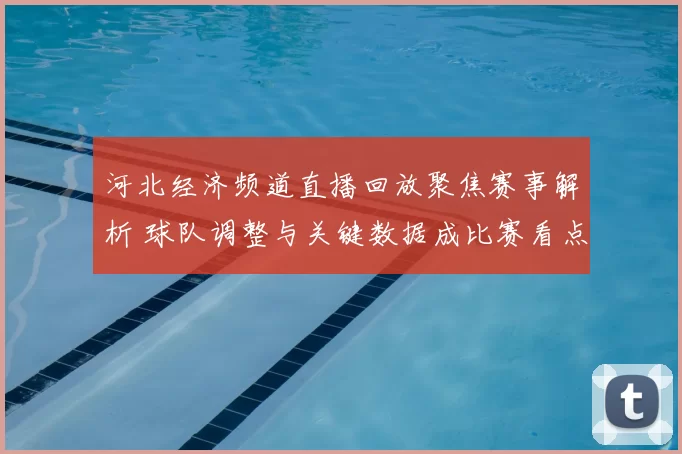 河北经济频道直播回放聚焦赛事解析 球队调整与关键数据成比赛看点