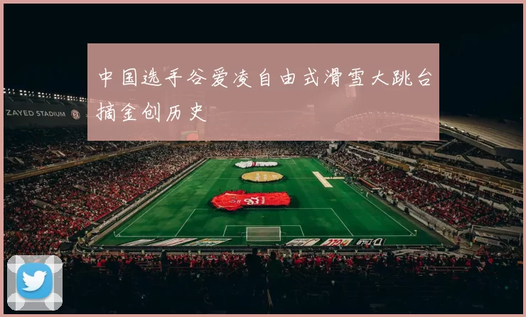 中国选手谷爱凌自由式滑雪大跳台摘金创历史